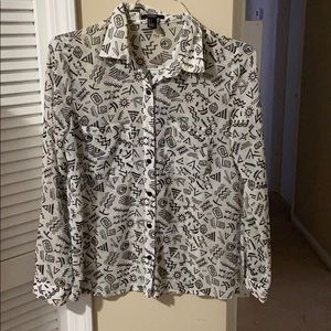 Long sleeve pattern shirt